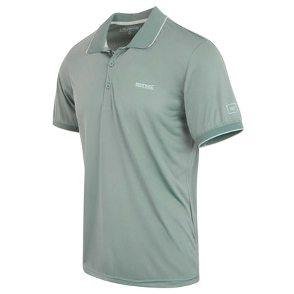 Glacier Solid - Side - Regatta Mens Remex II Jersey Polo Shirt