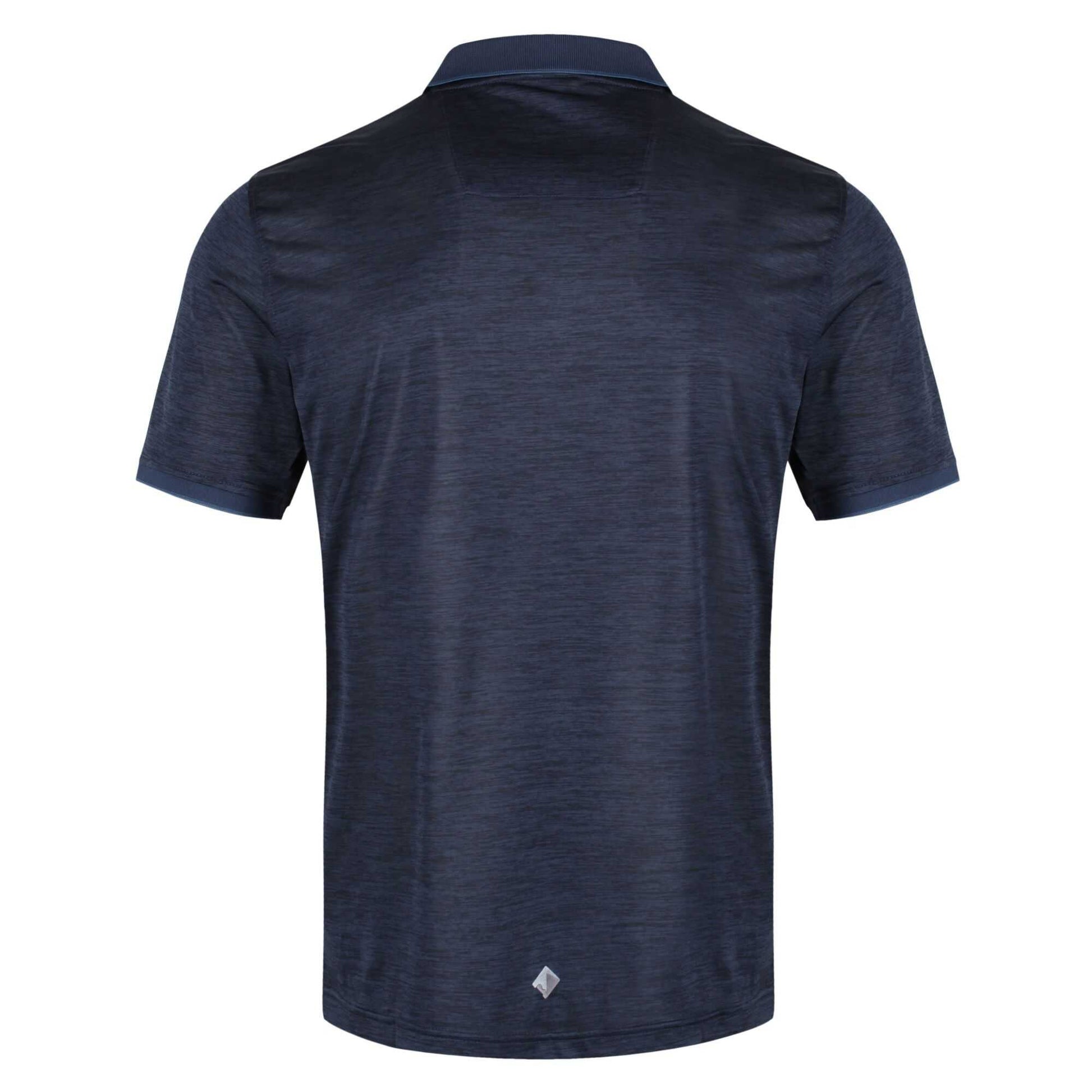 Navy - Back - Regatta Mens Remex II Jersey Polo Shirt