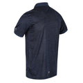 Navy - Side - Regatta Mens Remex II Polo Shirt