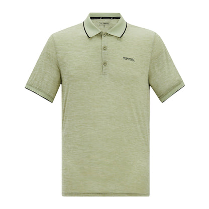 Light Sage - Front - Regatta Mens Remex II Jersey Polo Shirt