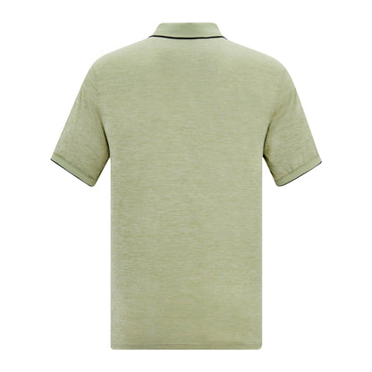 Light Sage - Back - Regatta Mens Remex II Jersey Polo Shirt