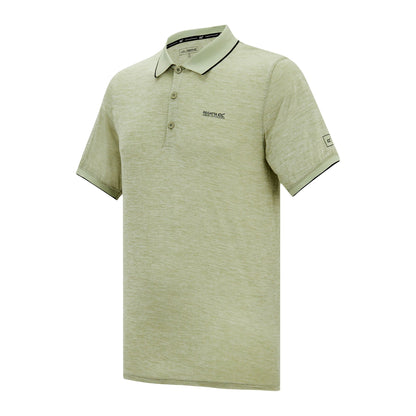 Light Sage - Side - Regatta Mens Remex II Jersey Polo Shirt