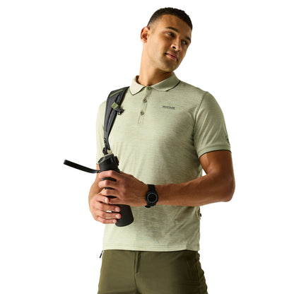 Light Sage - Lifestyle - Regatta Mens Remex II Jersey Polo Shirt