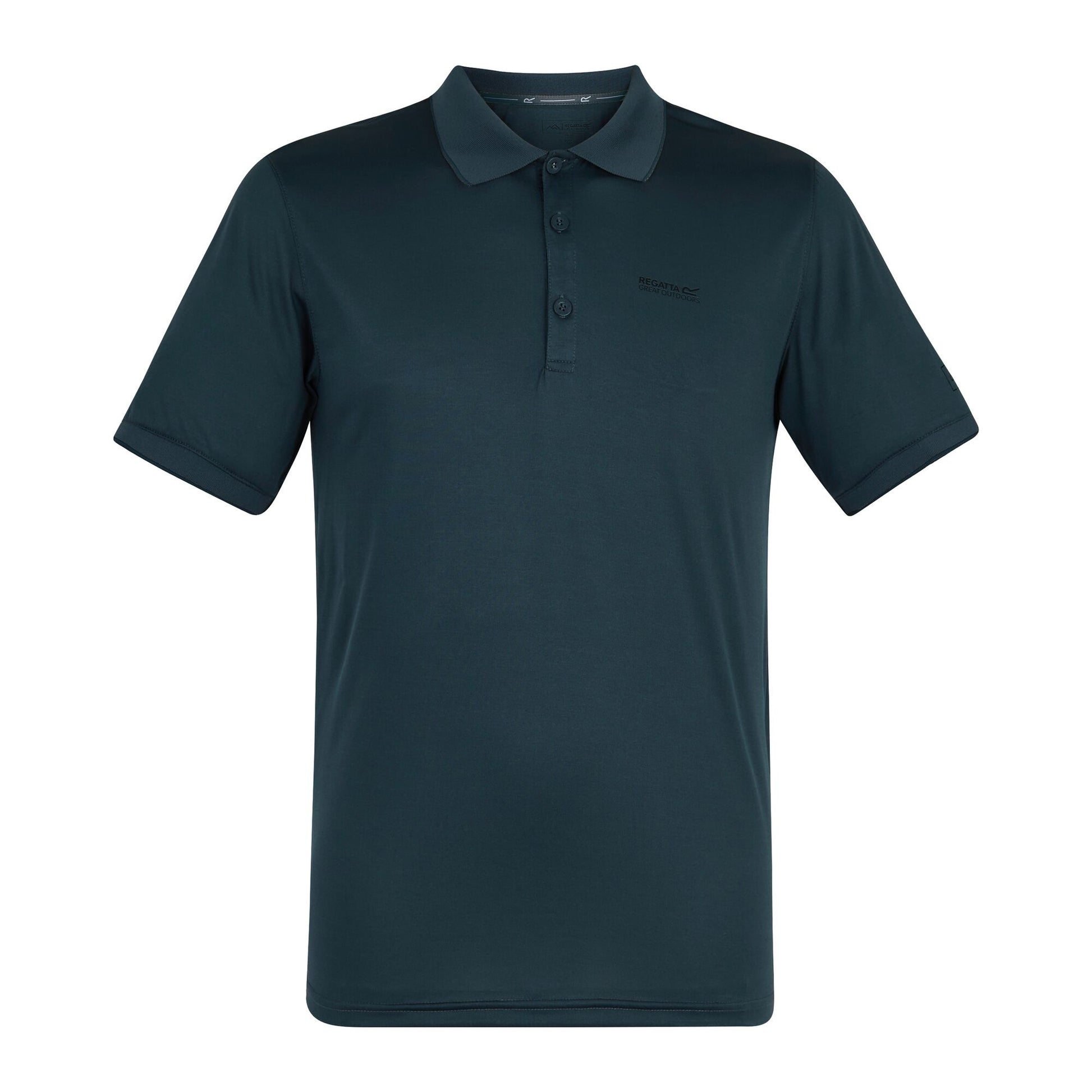 Night Sky - Front - Regatta Mens Remex II Jersey Polo Shirt