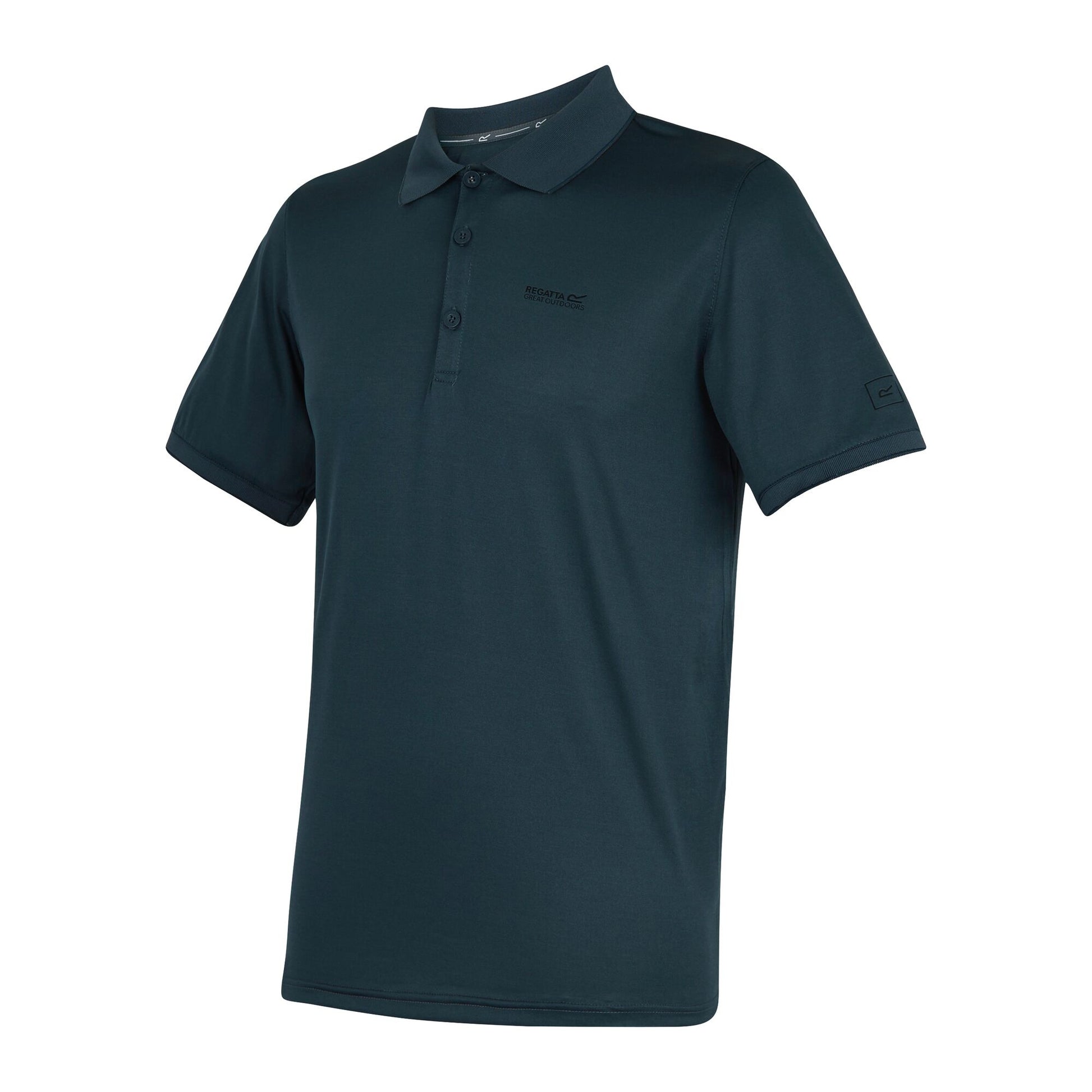 Night Sky - Side - Regatta Mens Remex II Jersey Polo Shirt