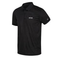 Black - Lifestyle - Regatta Mens Remex II Polo Shirt