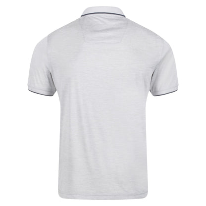 Silver Grey - Back - Regatta Mens Remex II Polo Shirt