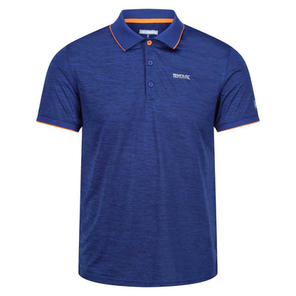 New Royal - Front - Regatta Mens Remex II Jersey Polo Shirt