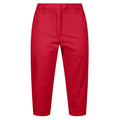 True Red - Front - Regatta Womens-Ladies Maleena II Casual Capri Trousers