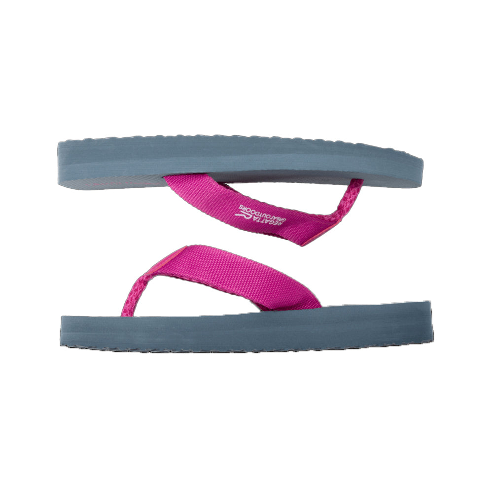 Dark Storm-Pink - Lifestyle - Regatta Womens-Ladies Catarina Flip Flops