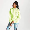 Fluro Yellow - Back - Dare 2B Womens-Ladies Mediant Waterproof Jacket