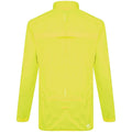 Fluro Yellow - Side - Dare2b Womens-Ladies Mediant Waterproof Shell Jacket