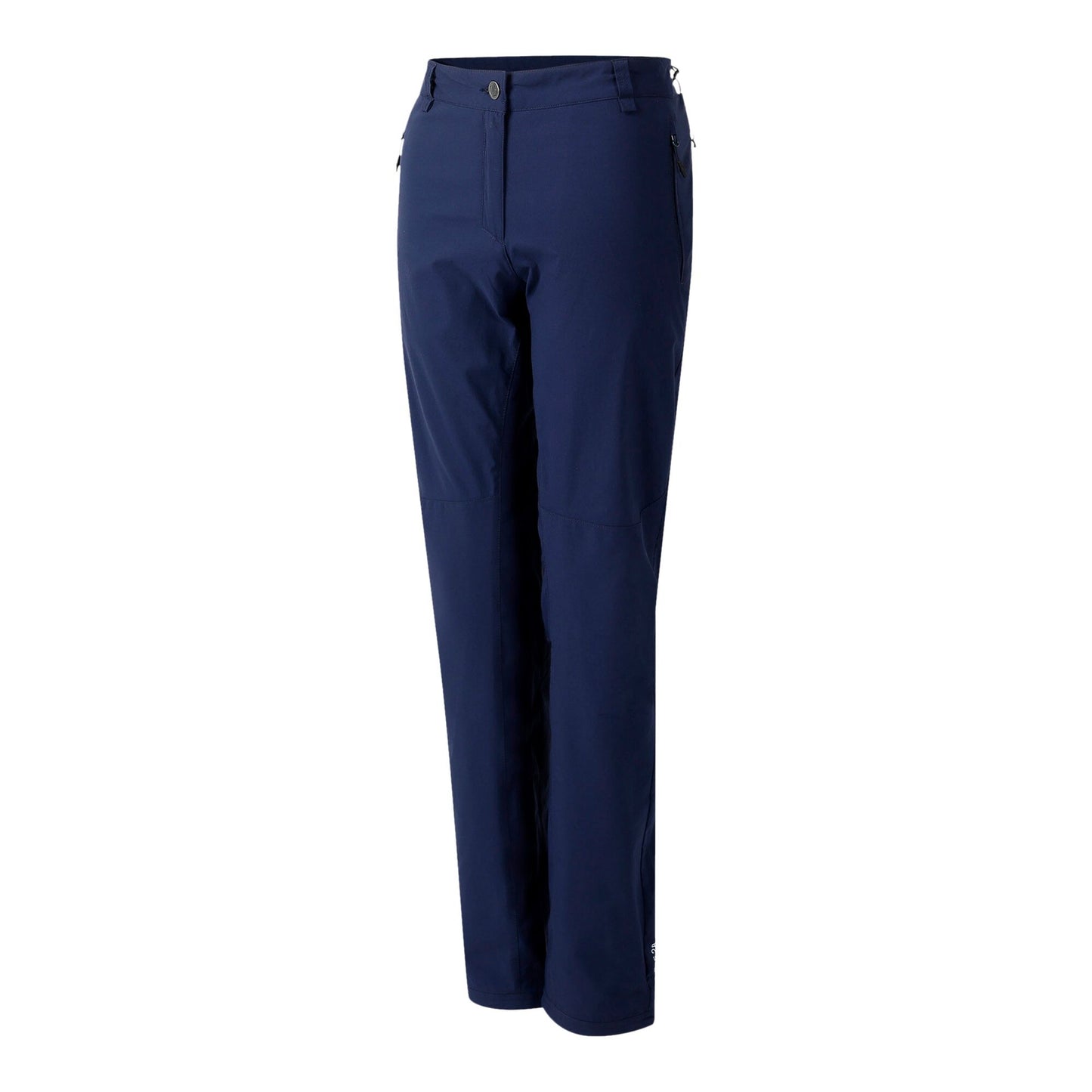 Navy - Side - Dare2b Womens-Ladies Melodic II Lightweight Stretch Walking Trousers
