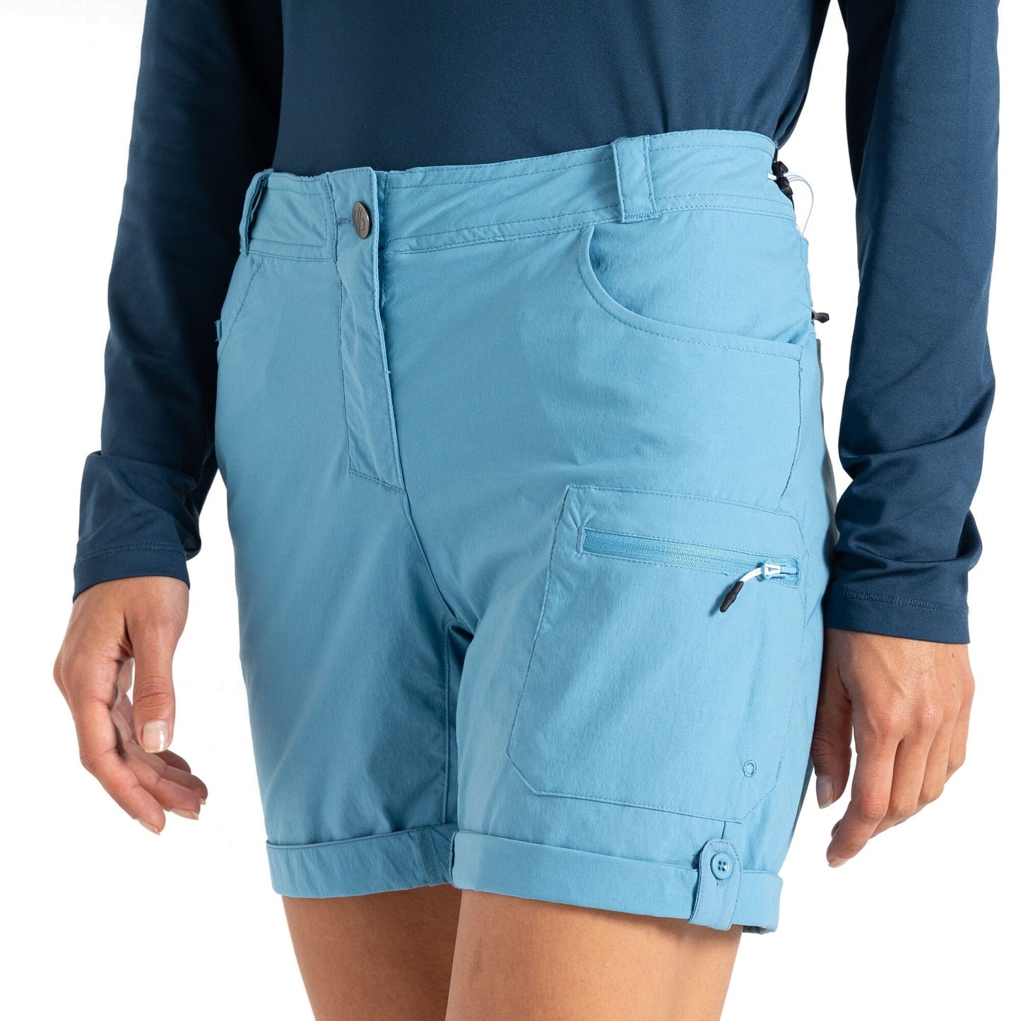 Niagara Blue - Lifestyle - Dare 2B Womens-Ladies Melodic II Walking Shorts