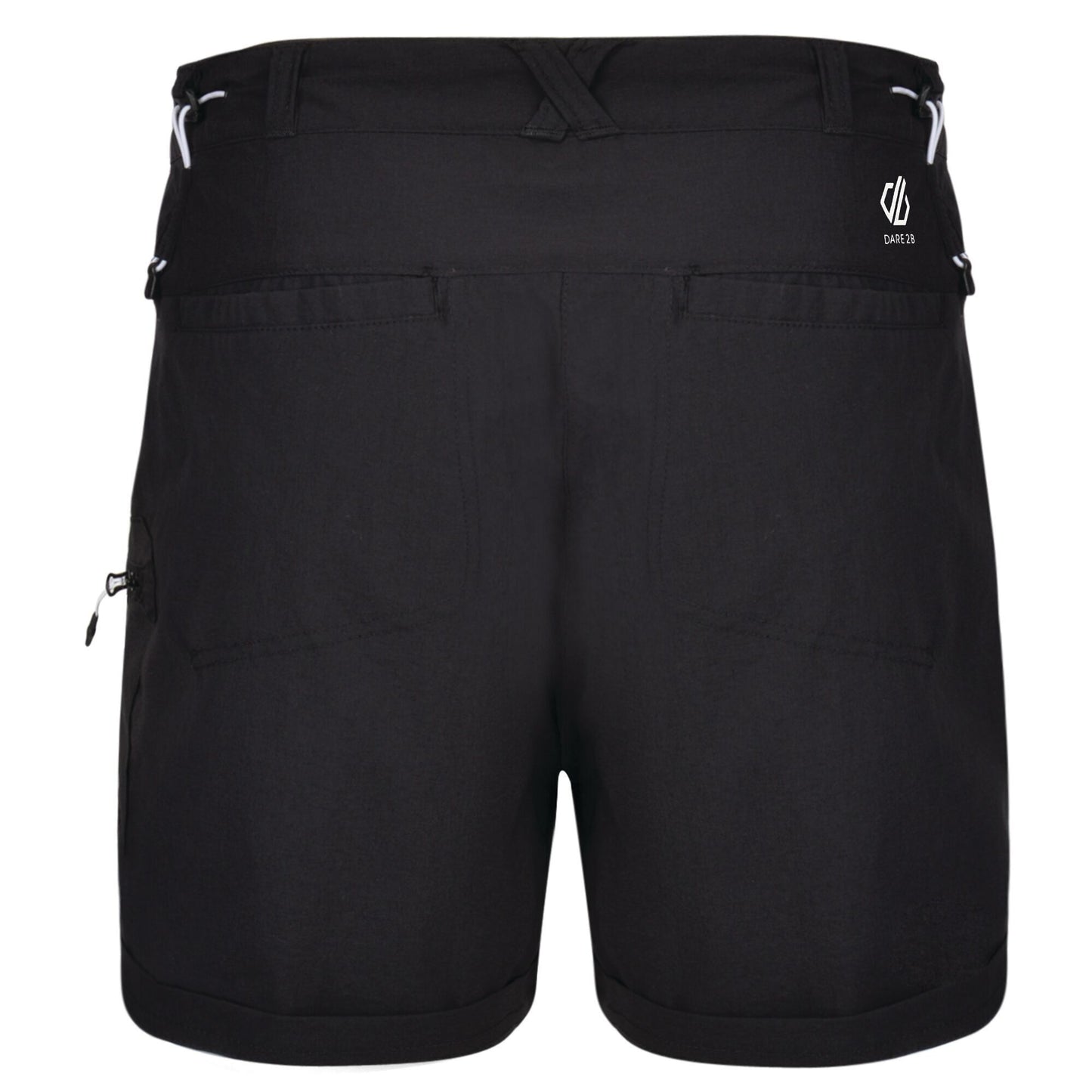 Black - Back - Dare 2B Womens-Ladies Melodic II Walking Shorts