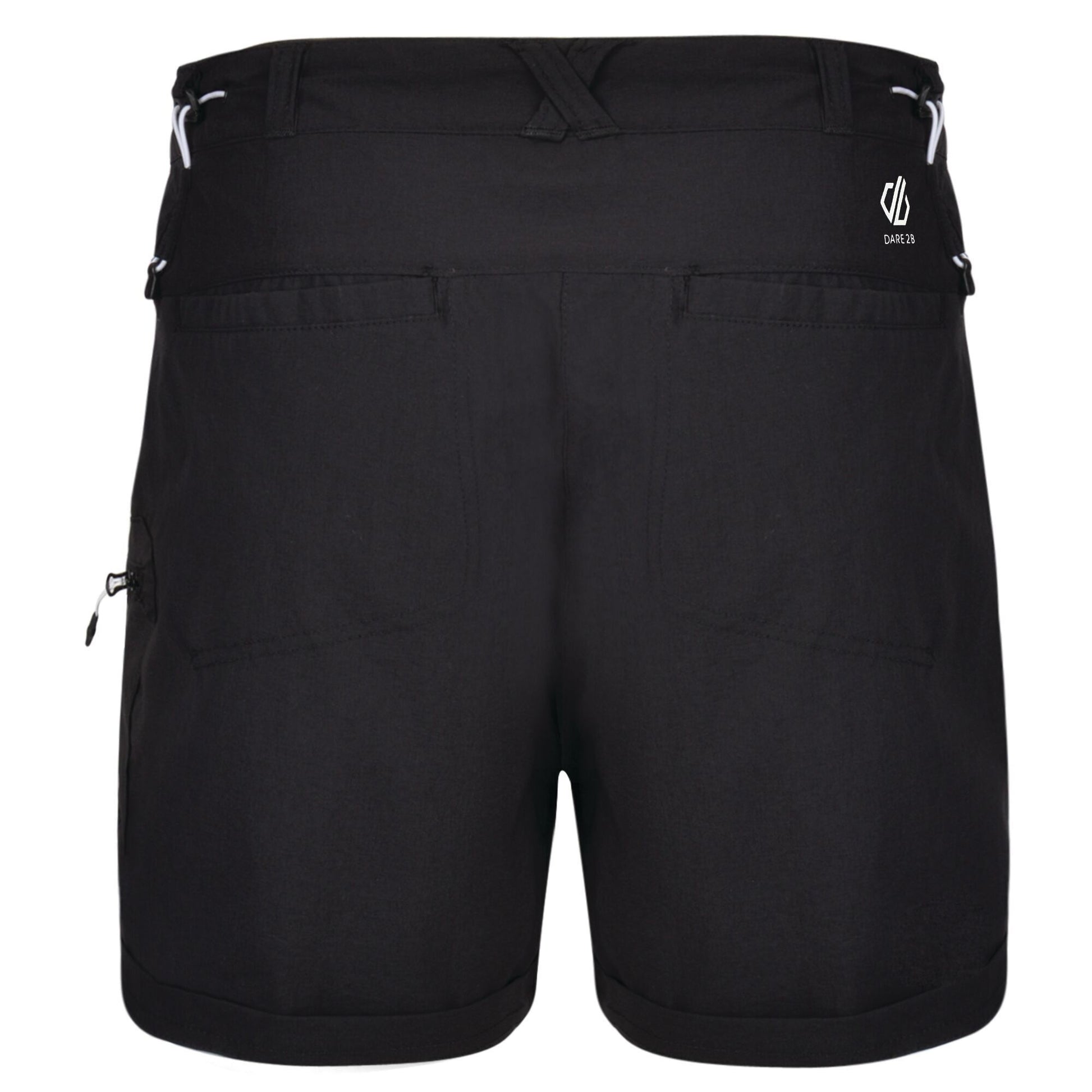 Black - Back - Dare 2B Womens-Ladies Melodic II Walking Shorts