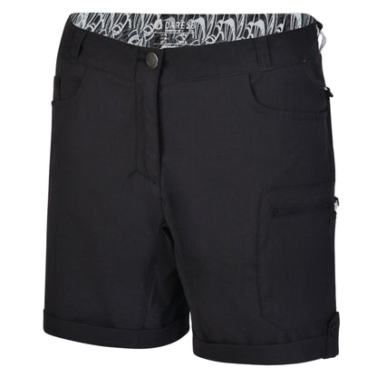Black - Side - Dare 2B Womens-Ladies Melodic II Walking Shorts