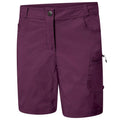 Lunar Purple - Side - Dare2b Womens-Ladies Melodic II Multi Pocket Walking Shorts