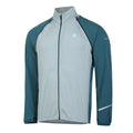 Slate-Meadowbrook Green - Front - Dare 2B Mens Oxidate Windshell Jacket