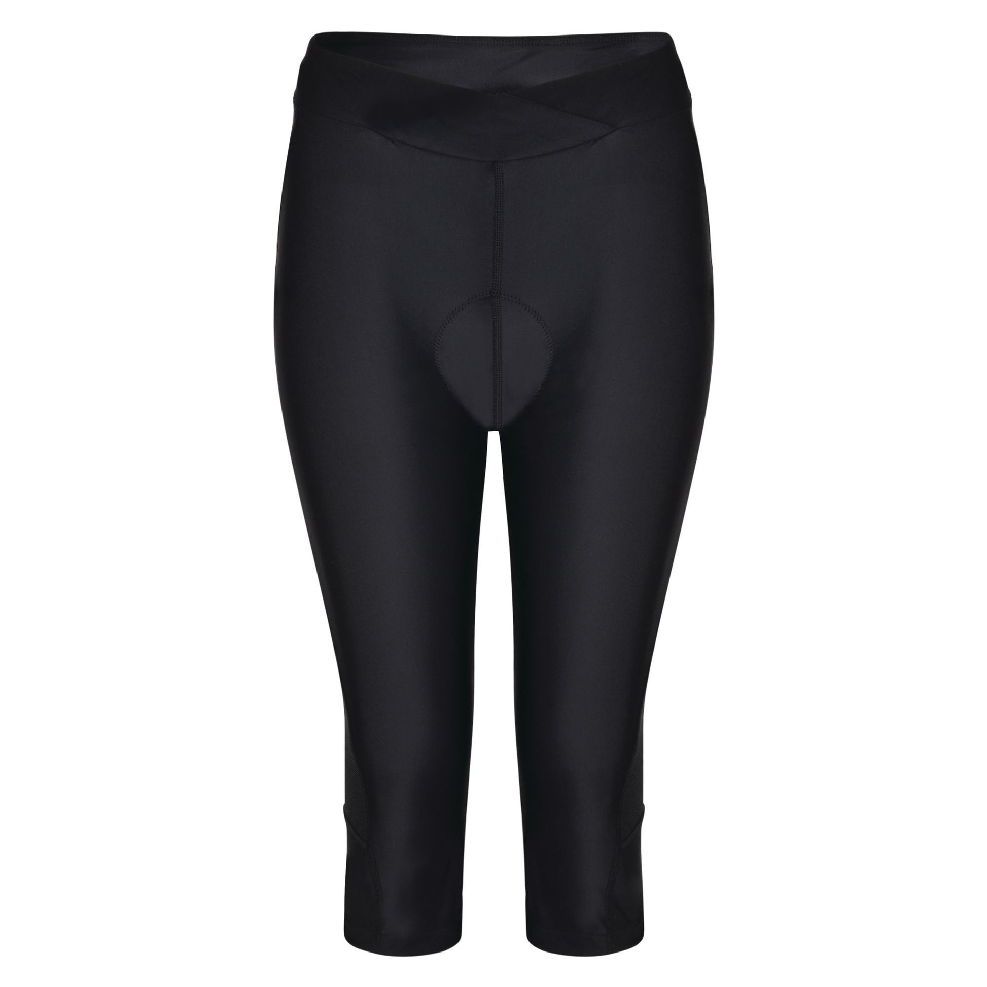 Black - Front - Dare 2B Womens-Ladies Worldly Capri Cycle Leggings