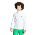 White - Side - Dare 2b Childrens-Kids Freehand Fleece