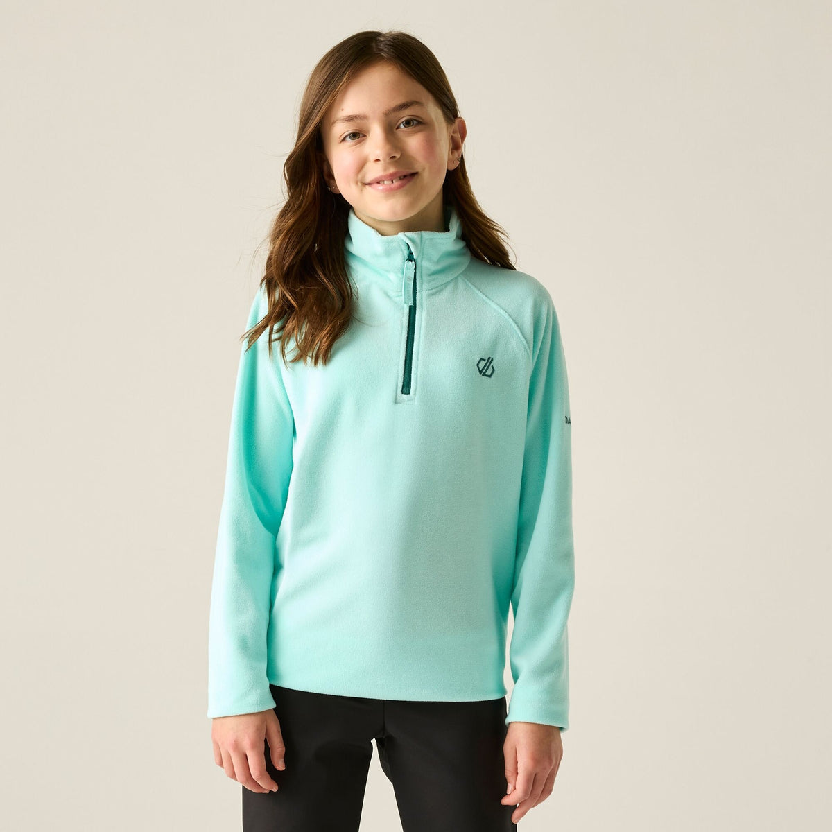 Elysium Blue - Front - Dare 2b Childrens-Kids Freehand Fleece
