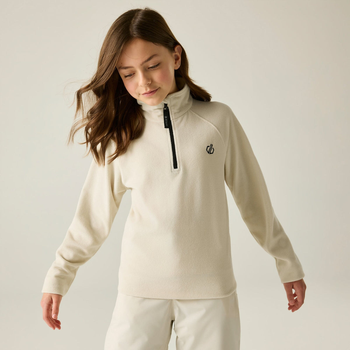 Almond Milk - Lifestyle - Dare 2b Childrens-Kids Freehand Fleece