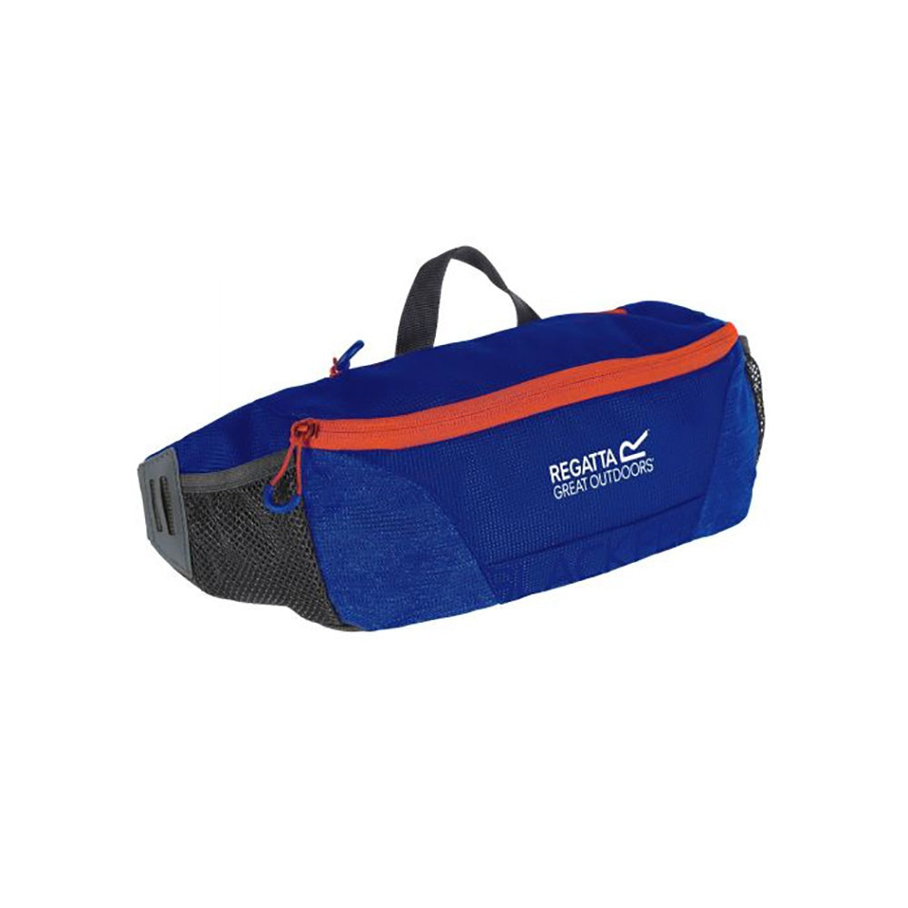 Surfspray Blue-Blaze Orange - Back - Regatta Blackfell III Hip Pack With Bottle