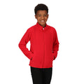 Red - Side - Regatta Childrens-Kids Brigade II Fleece