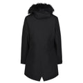 Black - Lifestyle - Regatta Womens-Ladies Serleena Fur Trimmed Waterproof Parka Jacket