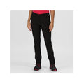 Black - Back - Regatta Womens-Ladies Highton Walking Trousers