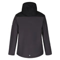 Ash-Black - Back - Regatta Mens Thornridge II Insulated Jacket