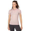 Dusky Rose - Side - Regatta Womens-Ladies Remex II Polo Neck T-Shirt
