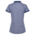 Dusty Denim - Back - Regatta Womens-Ladies Remex II Polo Neck T-Shirt