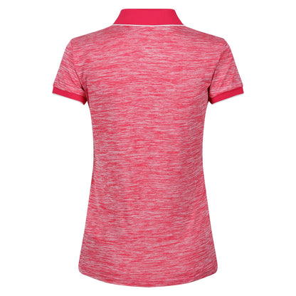 Pink Potion - Back - Regatta Womens-Ladies Remex II Polo Neck T-Shirt