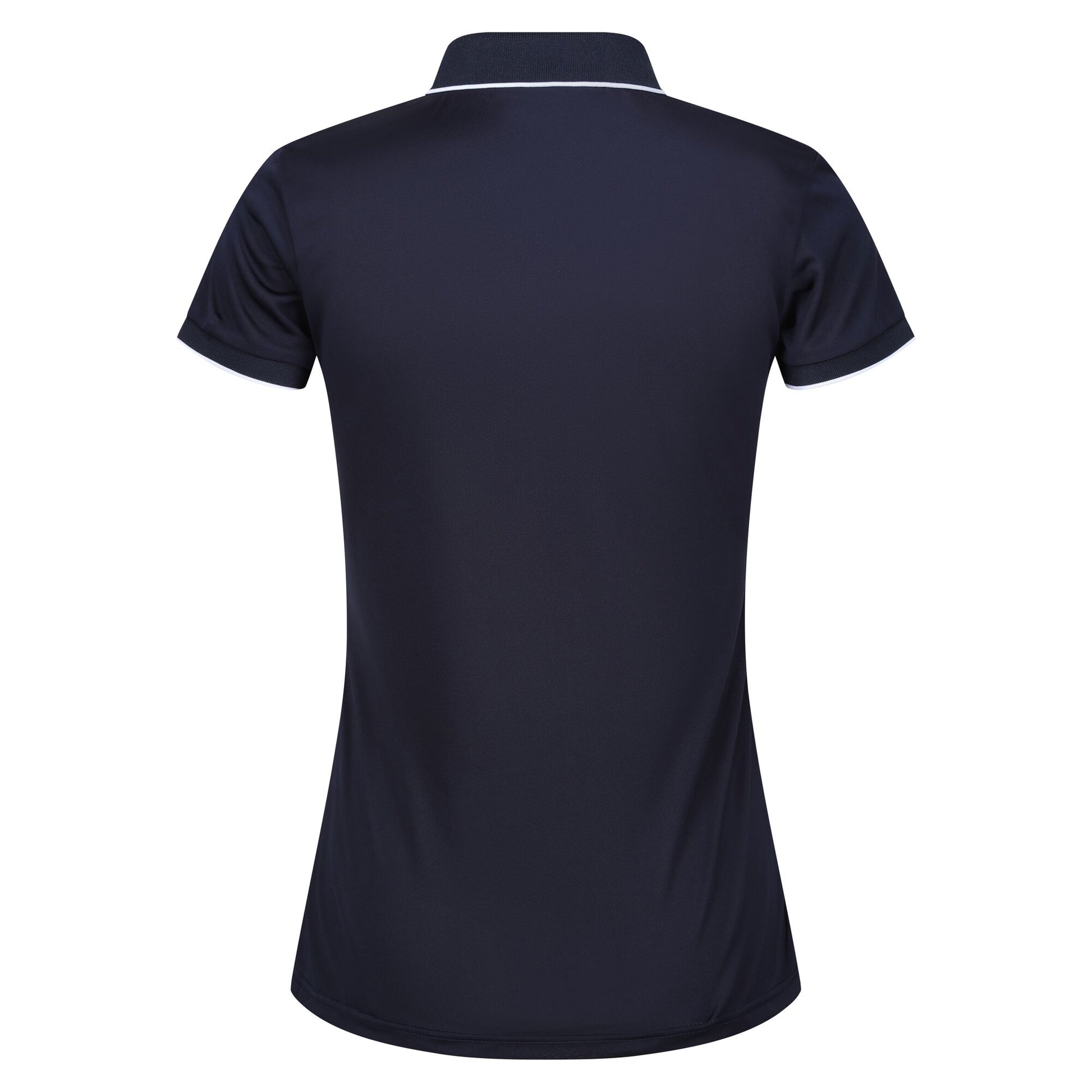 Solid Navy - Back - Regatta Womens-Ladies Remex II Polo Neck T-Shirt