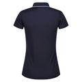 Solid Navy - Back - Regatta Womens-Ladies Remex II Polo Neck T-Shirt
