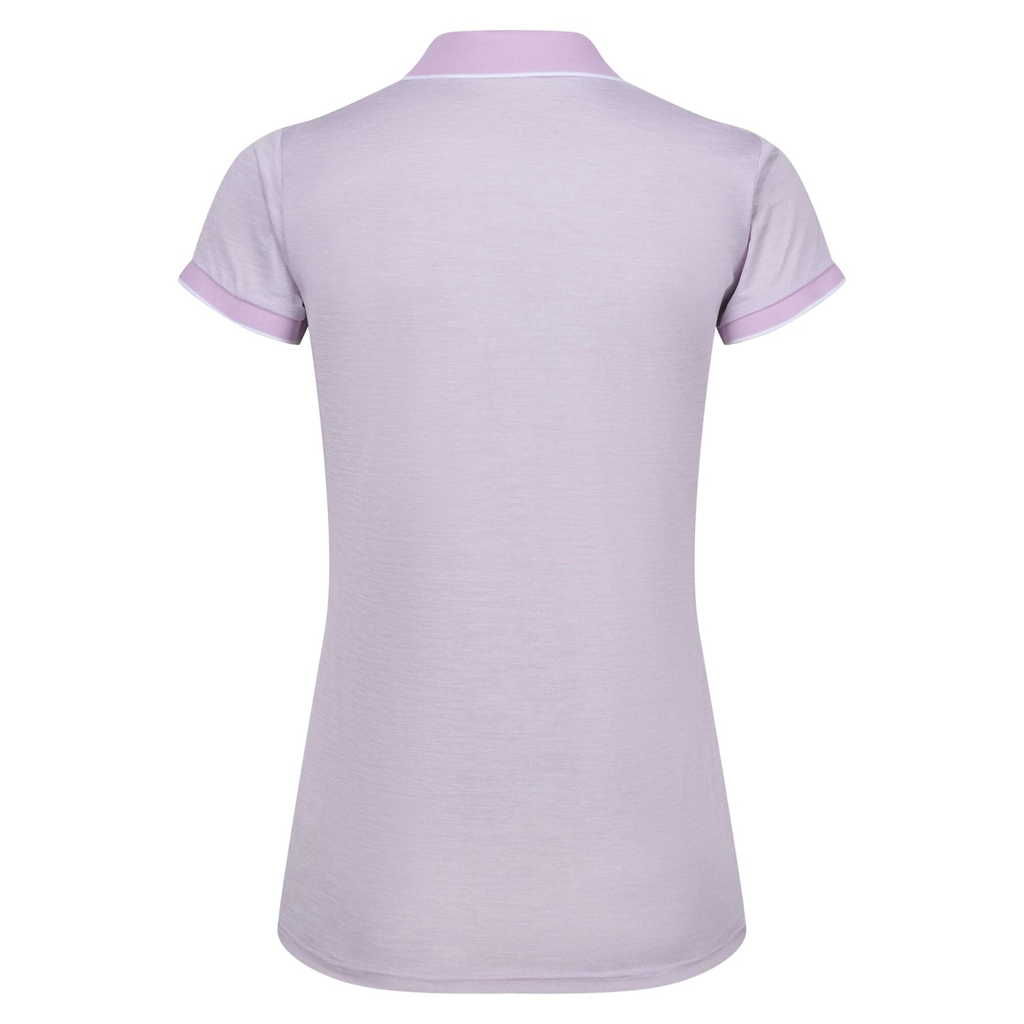 Lilac Frost - Back - Regatta Womens-Ladies Remex II Polo Neck T-Shirt