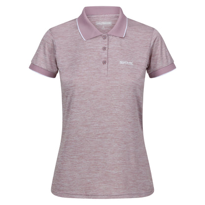 Heather - Front - Regatta Womens-Ladies Remex II Polo Neck T-Shirt