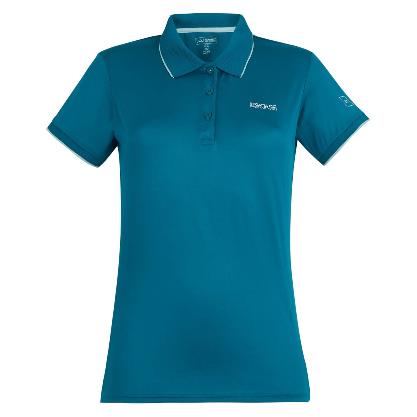 Exotic Plume Solid - Front - Regatta Womens-Ladies Remex II Polo Neck T-Shirt