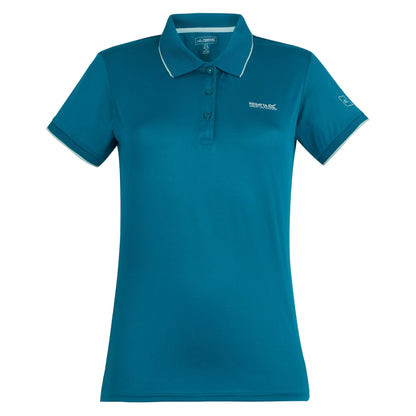 Exotic Plume Solid - Front - Regatta Womens-Ladies Remex II Polo Neck T-Shirt