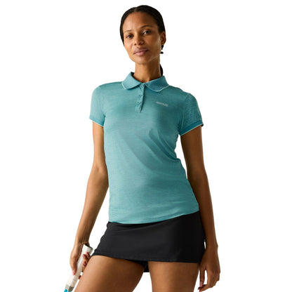 Ivy Moss - Lifestyle - Regatta Womens-Ladies Remex II Polo Neck T-Shirt