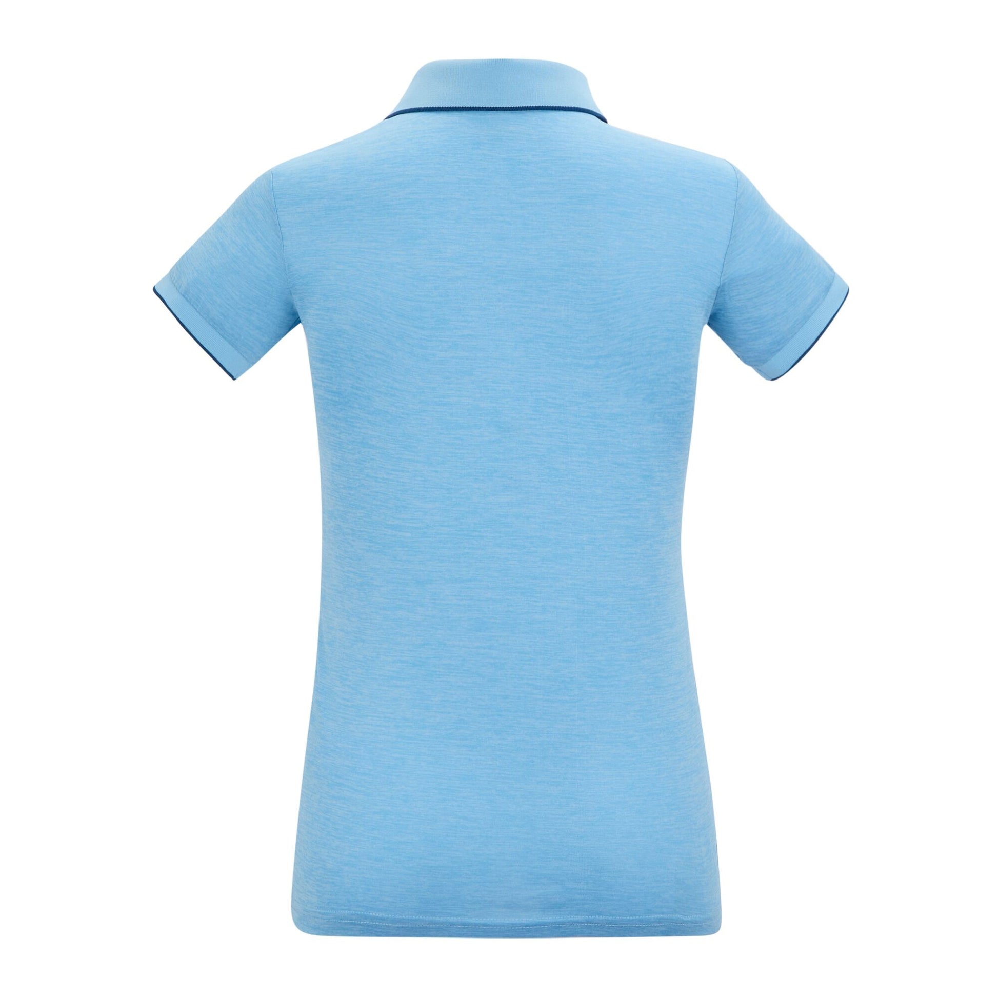 Washed Denim - Back - Regatta Womens-Ladies Remex II Polo Neck T-Shirt