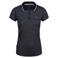 Black - Front - Regatta Womens-Ladies Remex II Polo Neck T-Shirt