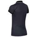 Black - Side - Regatta Womens-Ladies Remex II Polo Neck T-Shirt
