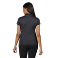 Black - Pack Shot - Regatta Womens-Ladies Remex II Polo Neck T-Shirt