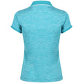 Ocean Wave - Back - Regatta Womens-Ladies Remex II Polo Neck T-Shirt