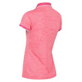 Tropical Pink - Side - Regatta Womens-Ladies Remex II Polo Neck T-Shirt