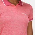 Tropical Pink - Pack Shot - Regatta Womens-Ladies Remex II Polo Neck T-Shirt