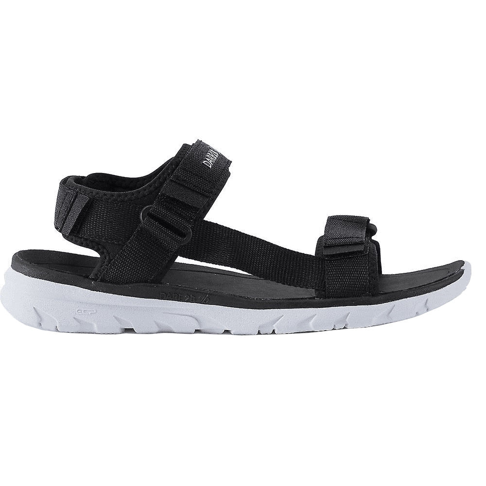 Black-White - Back - Dare 2b Mens Xiro Sandals